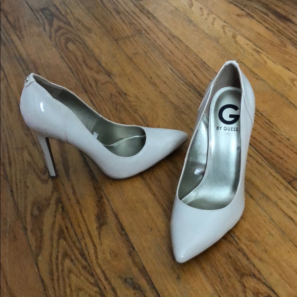 Nude G by guess heels